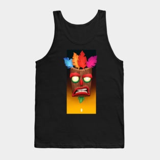 Wooden Mask Tank Top